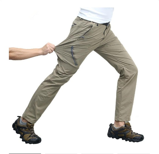 SummitPants Elastic Quick Dry Hiking Men Summer Mountain Climbing Cycling Trousers Trekking Sport Pants